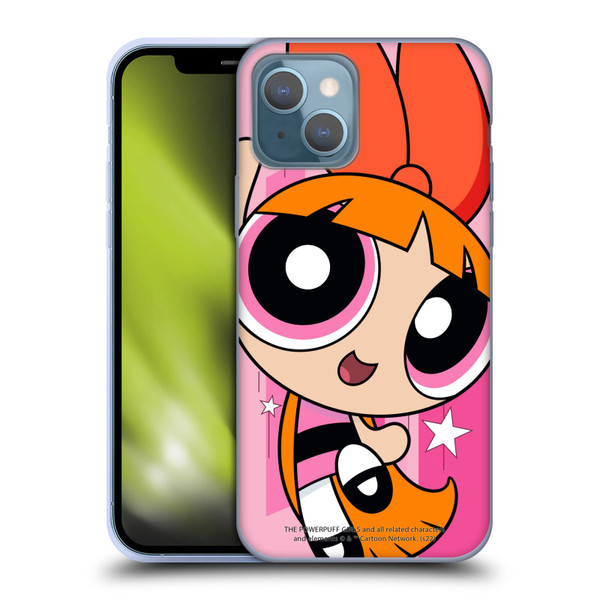 The Powerpuff Girls Graphics Blossom Soft Gel Case for Apple iPhone 13