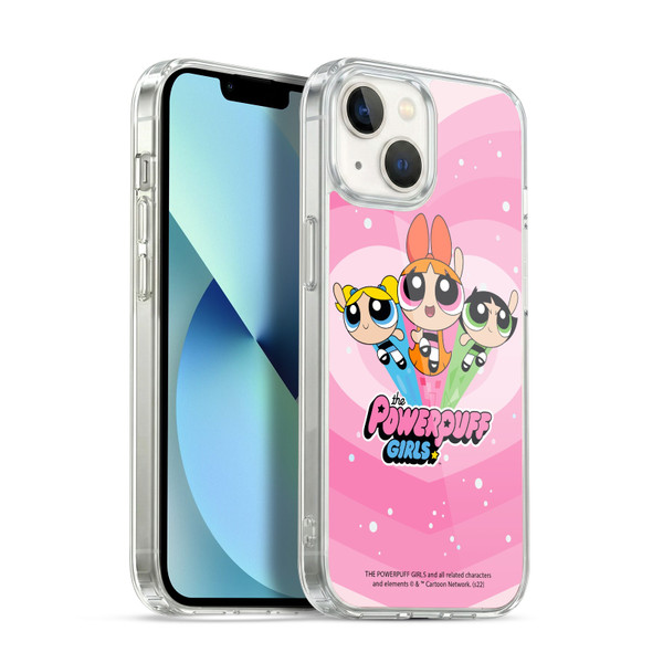 The Powerpuff Girls Graphics Group Soft Gel Case for Apple iPhone 13
