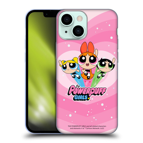 The Powerpuff Girls Graphics Group Soft Gel Case for Apple iPhone 13 Mini