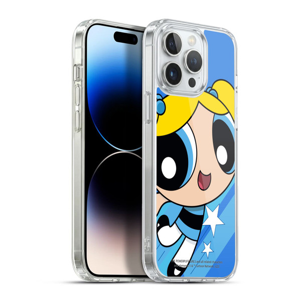 The Powerpuff Girls Graphics Bubbles Soft Gel Case for Apple iPhone 13 Pro Max & MagSafe