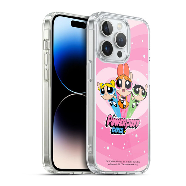 The Powerpuff Girls Graphics Group Soft Gel Case for Apple iPhone 13 Pro & MagSafe