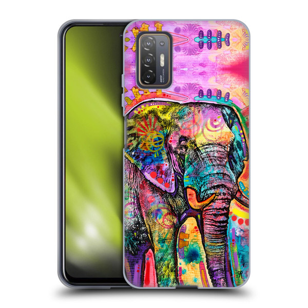 Dean Russo Wildlife 2 Elephant Soft Gel Case for HTC Desire 21 Pro 5G