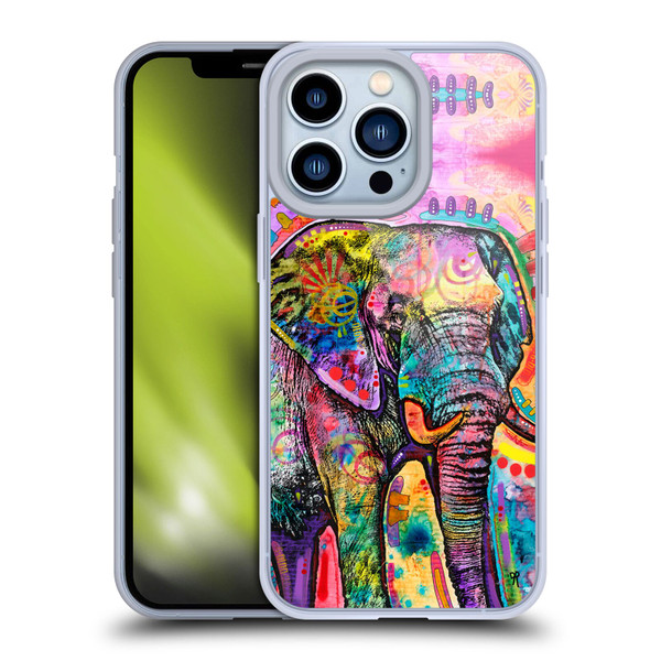 Dean Russo Wildlife 2 Elephant Soft Gel Case for Apple iPhone 13 Pro