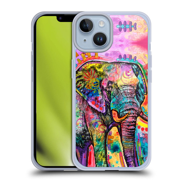 Dean Russo Wildlife 2 Elephant Soft Gel Case for Apple iPhone 14