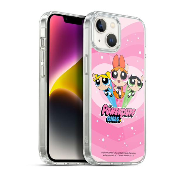 The Powerpuff Girls Graphics Group Soft Gel Case for Apple iPhone 14