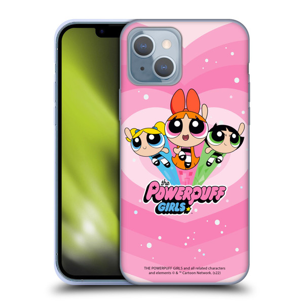 The Powerpuff Girls Graphics Group Soft Gel Case for Apple iPhone 14