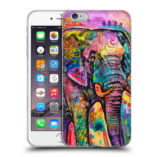 Dean Russo Wildlife 2 Elephant Soft Gel Case for Apple iPhone 6 Plus / iPhone 6s Plus