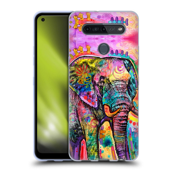 Dean Russo Wildlife 2 Elephant Soft Gel Case for LG K51S