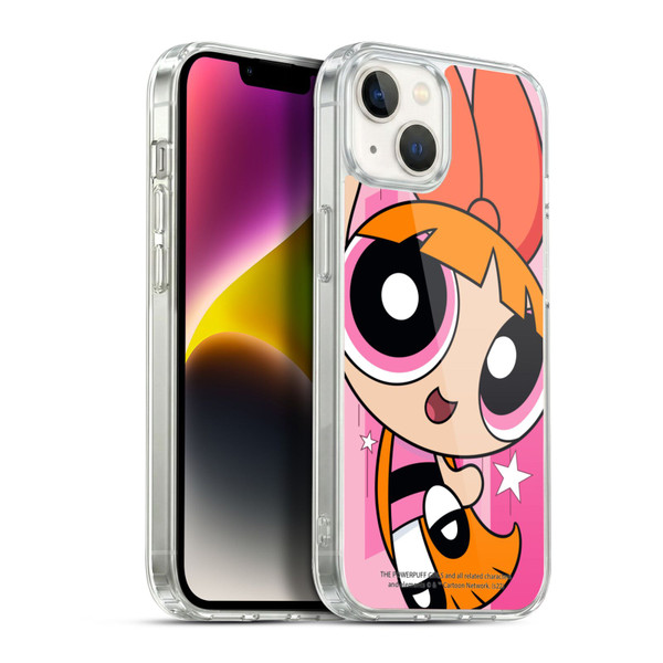The Powerpuff Girls Graphics Blossom Soft Gel Case for Apple iPhone 14 Plus & MagSafe