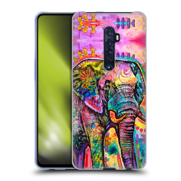 Dean Russo Wildlife 2 Elephant Soft Gel Case for OPPO Reno 2
