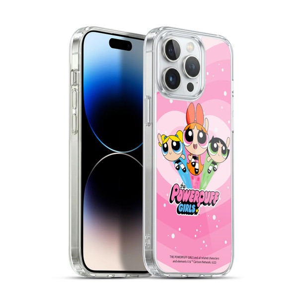 The Powerpuff Girls Graphics Group Soft Gel Case for Apple iPhone 14 Pro Max & MagSafe