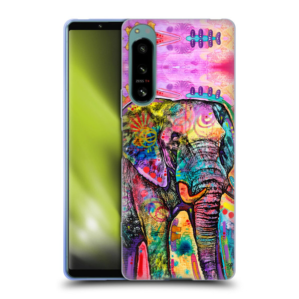 Dean Russo Wildlife 2 Elephant Soft Gel Case for Sony Xperia 5 IV