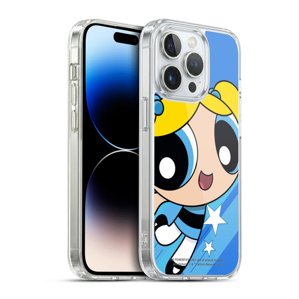 The Powerpuff Girls Graphics Bubbles Soft Gel Case for Apple iPhone 14 Pro & MagSafe