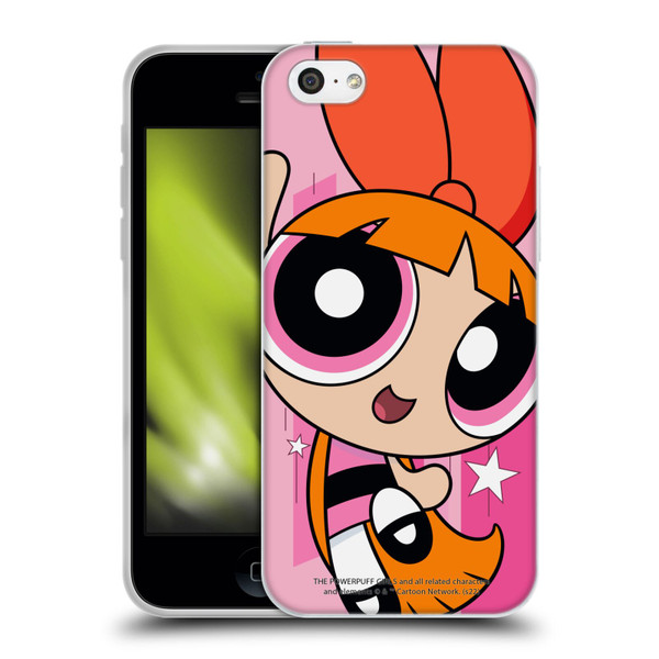 The Powerpuff Girls Graphics Blossom Soft Gel Case for Apple iPhone 5c