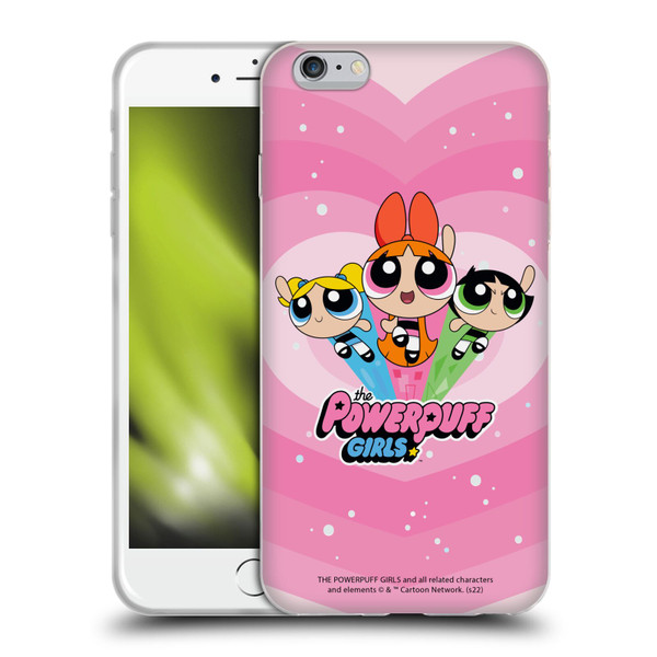 The Powerpuff Girls Graphics Group Soft Gel Case for Apple iPhone 6 Plus / iPhone 6s Plus