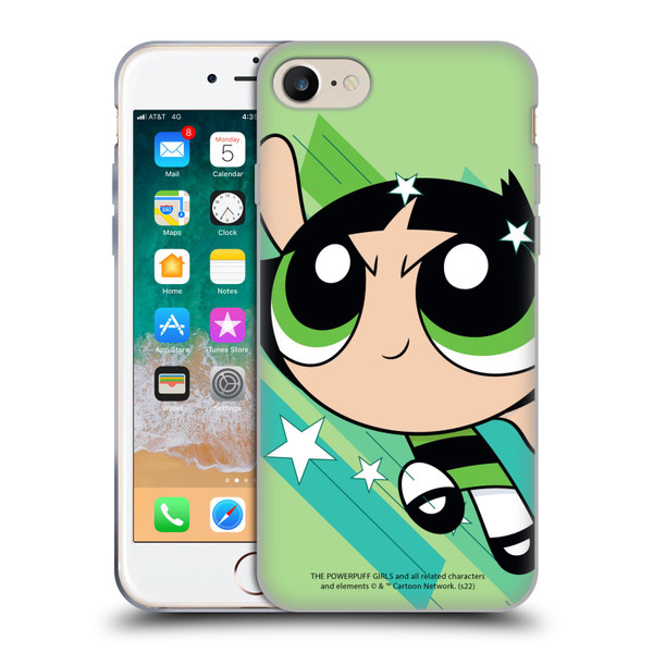 The Powerpuff Girls Graphics Buttercup Soft Gel Case for Apple iPhone 7 / 8 / SE 2020 & 2022