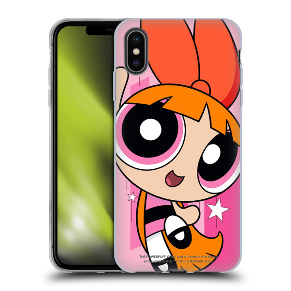 The Powerpuff Girls Graphics Blossom Soft Gel Case for Apple iPhone XS Max