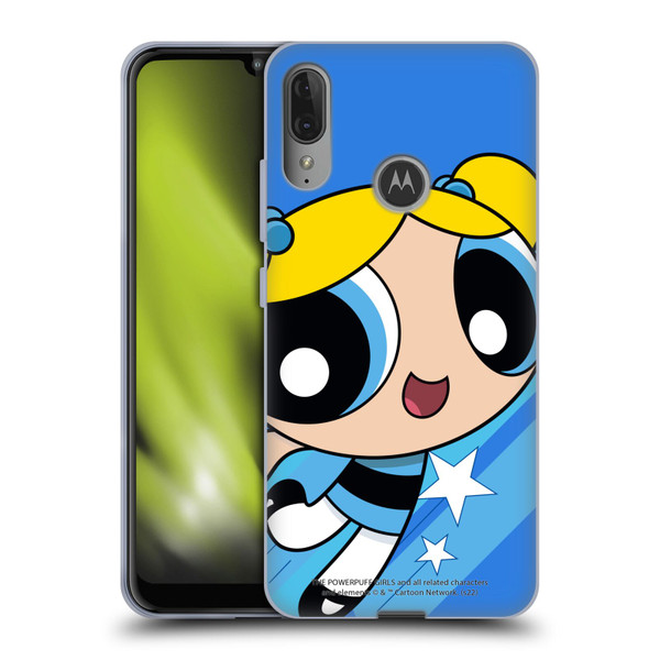 The Powerpuff Girls Graphics Bubbles Soft Gel Case for Motorola Moto E6 Plus