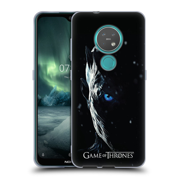 HBO Game of Thrones Season 7 Key Art Night King Soft Gel Case for Nokia 6.2 / 7.2