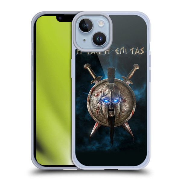 Christos Karapanos Horror 2 Spartan Soft Gel Case for Apple iPhone 14