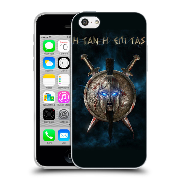 Christos Karapanos Horror 2 Spartan Soft Gel Case for Apple iPhone 5c