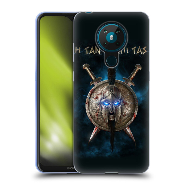 Christos Karapanos Horror 2 Spartan Soft Gel Case for Nokia 5.3