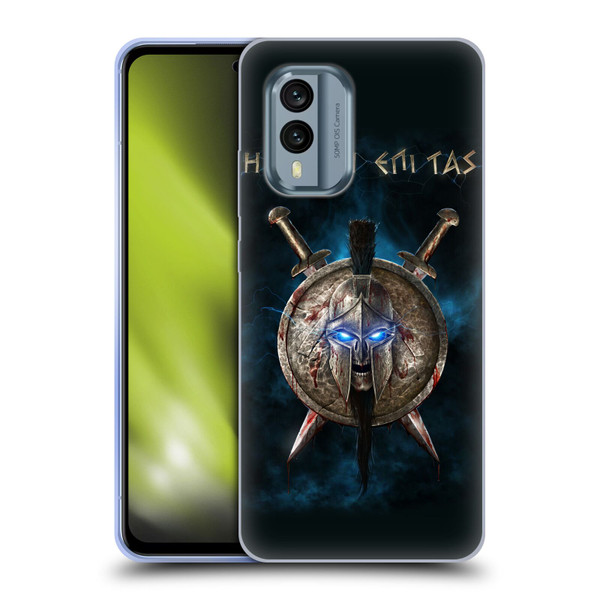 Christos Karapanos Horror 2 Spartan Soft Gel Case for Nokia X30