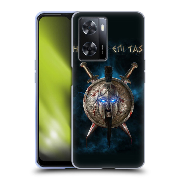 Christos Karapanos Horror 2 Spartan Soft Gel Case for OPPO A57s