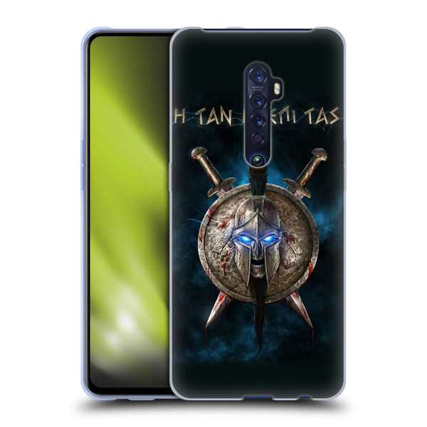 Christos Karapanos Horror 2 Spartan Soft Gel Case for OPPO Reno 2