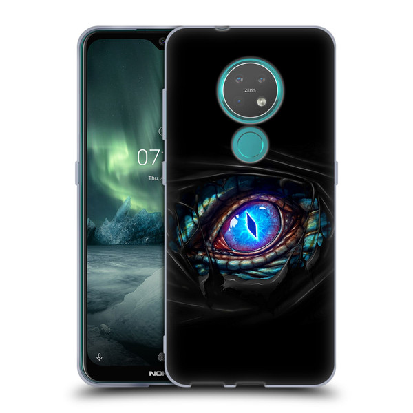 Christos Karapanos Mythical Dragon's Eye Soft Gel Case for Nokia 6.2 / 7.2