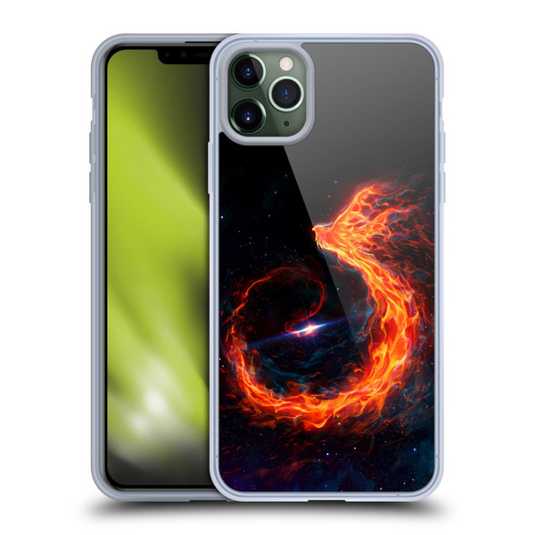 Christos Karapanos Phoenix Out Of Space Soft Gel Case for Apple iPhone 11 Pro Max