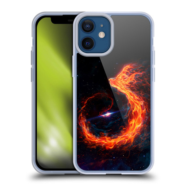 Christos Karapanos Phoenix Out Of Space Soft Gel Case for Apple iPhone 12 Mini