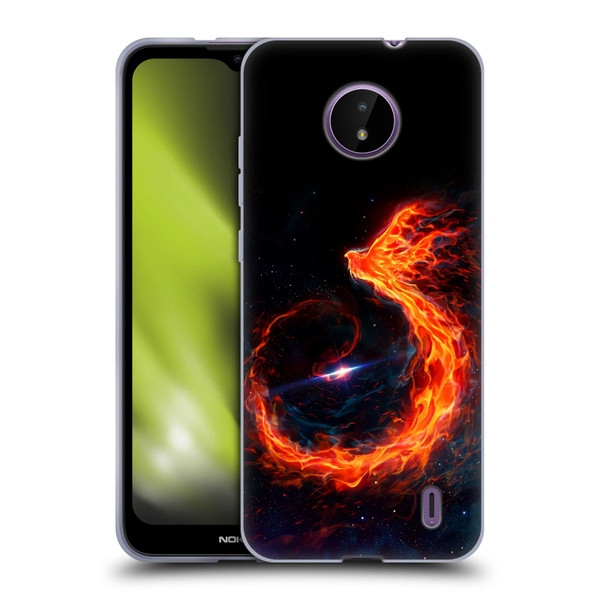 Christos Karapanos Phoenix Out Of Space Soft Gel Case for Nokia C10 / C20