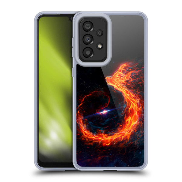 Christos Karapanos Phoenix Out Of Space Soft Gel Case for Samsung Galaxy A33 5G (2022)