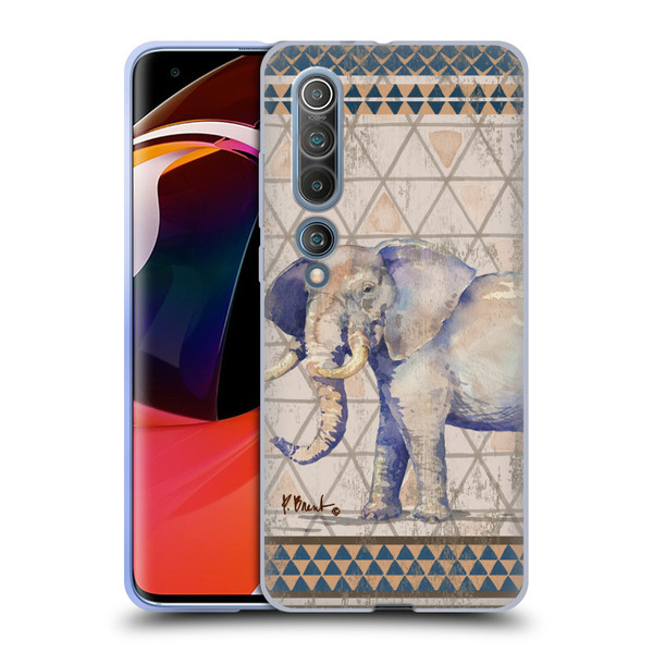 Paul Brent Animals Tribal Elephant Soft Gel Case for Xiaomi Mi 10 5G / Mi 10 Pro 5G