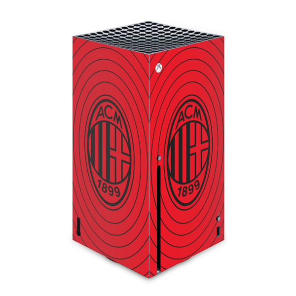 AC Milan Art Red And Black Vinyl Sticker Skin Decal Cover for Microsoft Xbox Series X