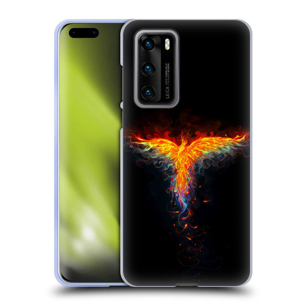 Christos Karapanos Phoenix 2 Bird 3 Soft Gel Case for Huawei P40 5G