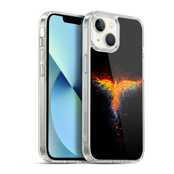Christos Karapanos Phoenix 2 Bird 3 Soft Gel Case for Apple iPhone 13