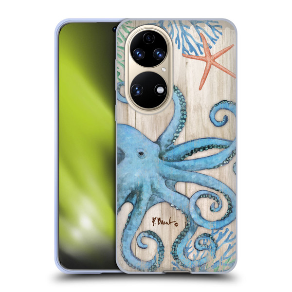 Paul Brent Coastal Sealife Soft Gel Case for Huawei P50