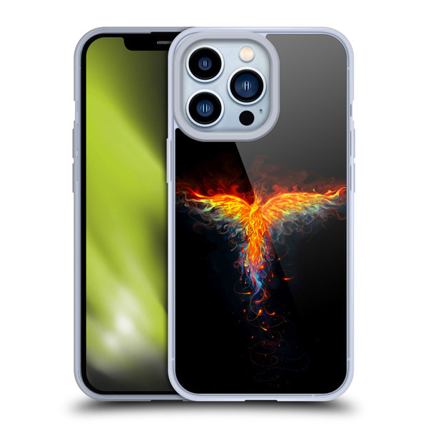 Christos Karapanos Phoenix 2 Bird 3 Soft Gel Case for Apple iPhone 13 Pro