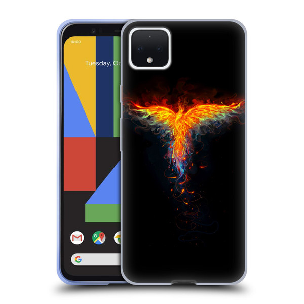 Christos Karapanos Phoenix 2 Bird 3 Soft Gel Case for Google Pixel 4 XL