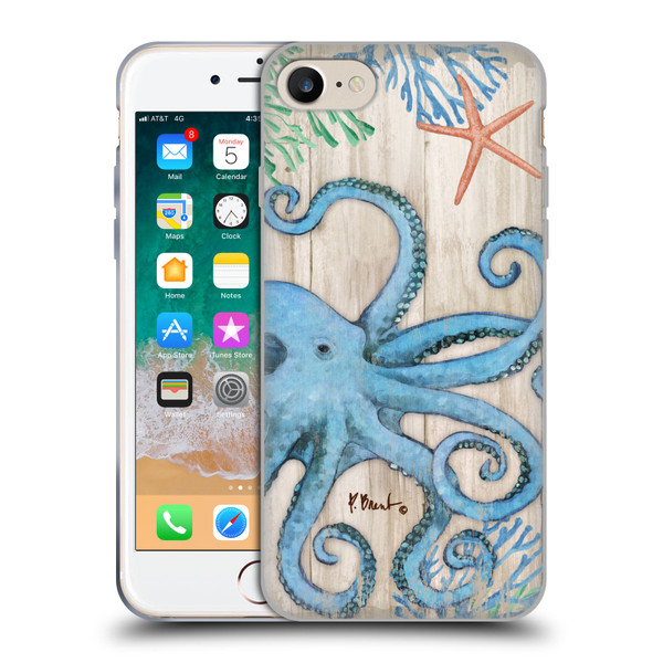 Paul Brent Coastal Sealife Soft Gel Case for Apple iPhone 7 / 8 / SE 2020 & 2022