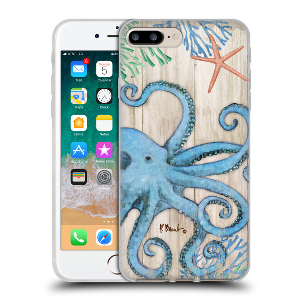 Paul Brent Coastal Sealife Soft Gel Case for Apple iPhone 7 Plus / iPhone 8 Plus