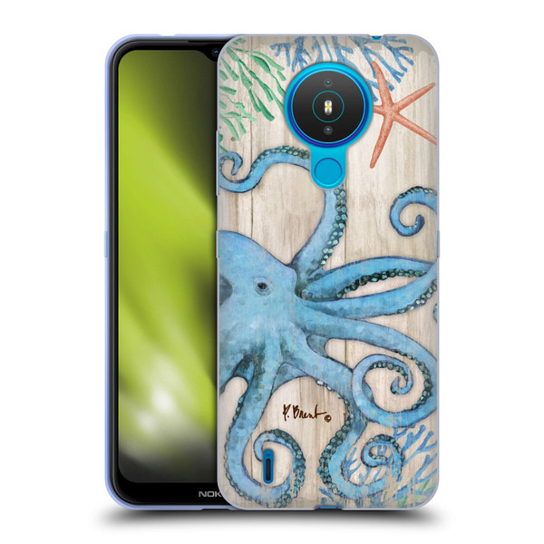 Paul Brent Coastal Sealife Soft Gel Case for Nokia 1.4