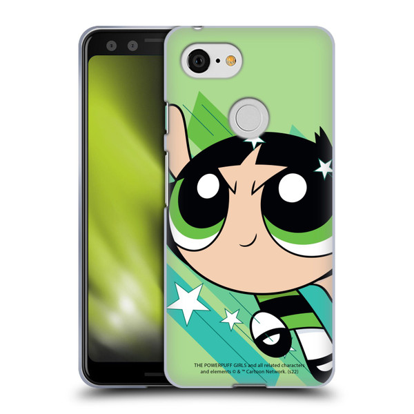 The Powerpuff Girls Graphics Buttercup Soft Gel Case for Google Pixel 3
