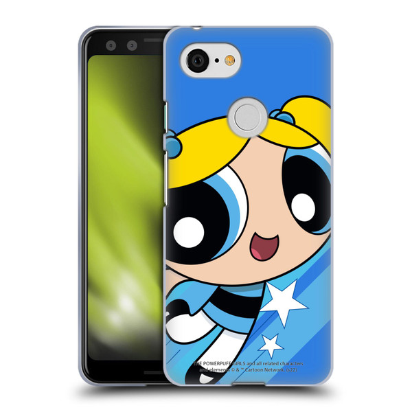 The Powerpuff Girls Graphics Bubbles Soft Gel Case for Google Pixel 3