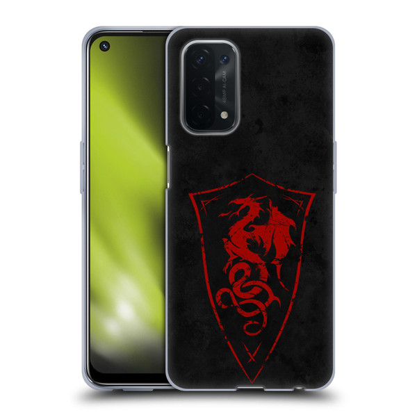 Christos Karapanos Shield Dragon Soft Gel Case for OPPO A54 5G