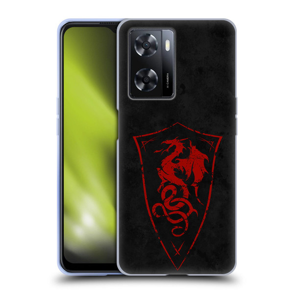 Christos Karapanos Shield Dragon Soft Gel Case for OPPO A57s