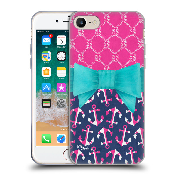 Paul Brent Nautical Bow Soft Gel Case for Apple iPhone 7 / 8 / SE 2020 & 2022