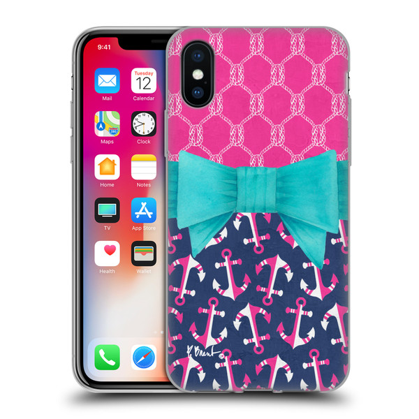 Paul Brent Nautical Bow Soft Gel Case for Apple iPhone X / iPhone XS